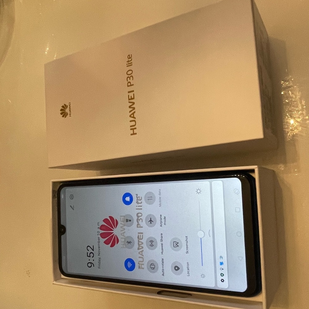 Open box huawei p30 lite 128gb unkocked phone